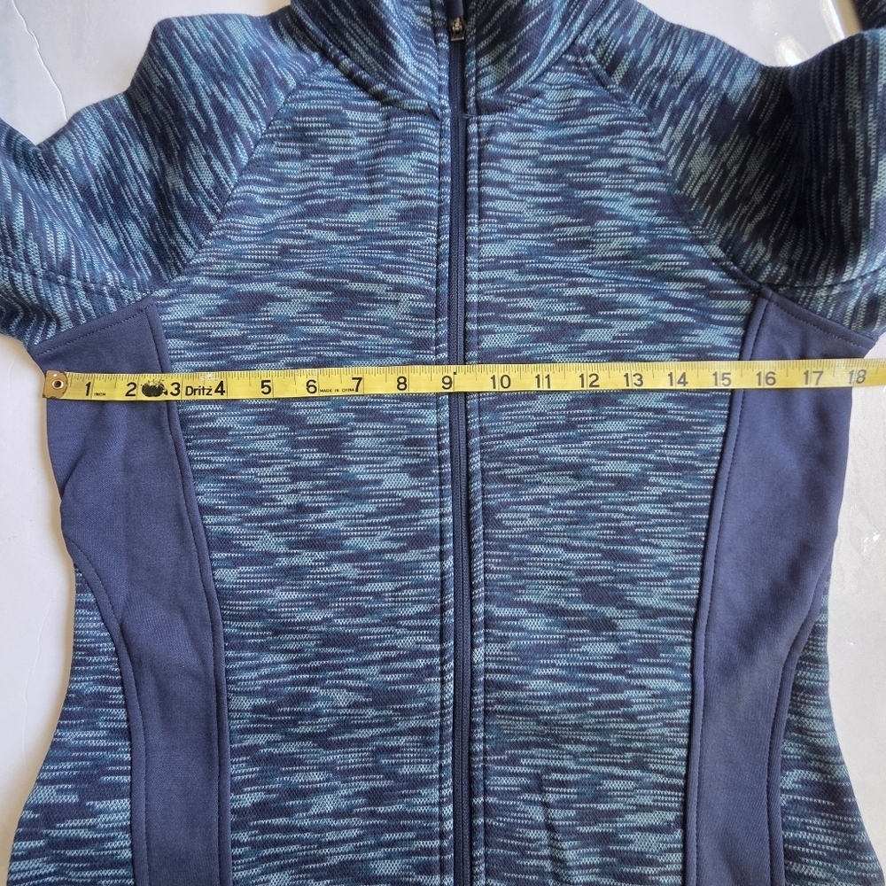 Tek Gear Blue Fleece Patterned Jacket - Picture 6 of 9